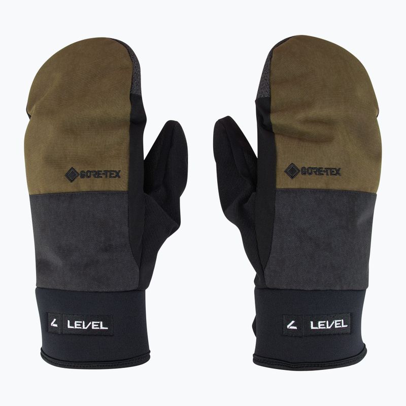 Rękawice narciarskie męskie Level Matrix Mitt Gore-Tex olive green 2