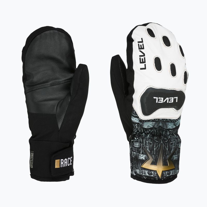 Rękawice narciarskie Level Race Replica Mitt pk white