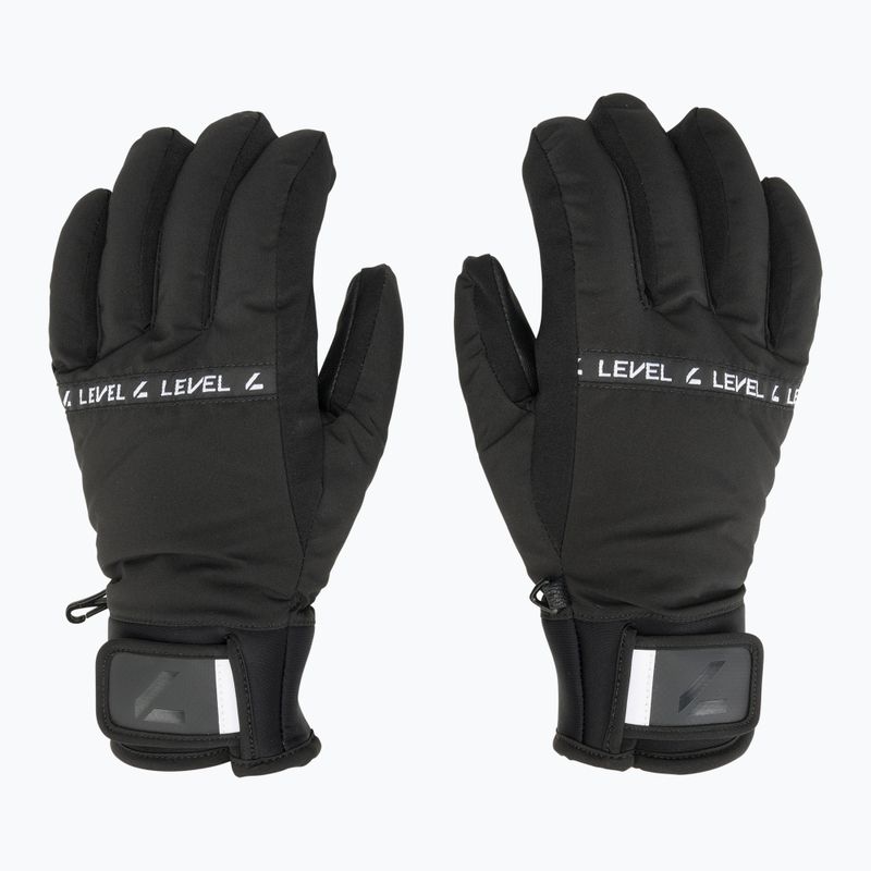 Rękawice narciarskie męskie Level Hawk black 3