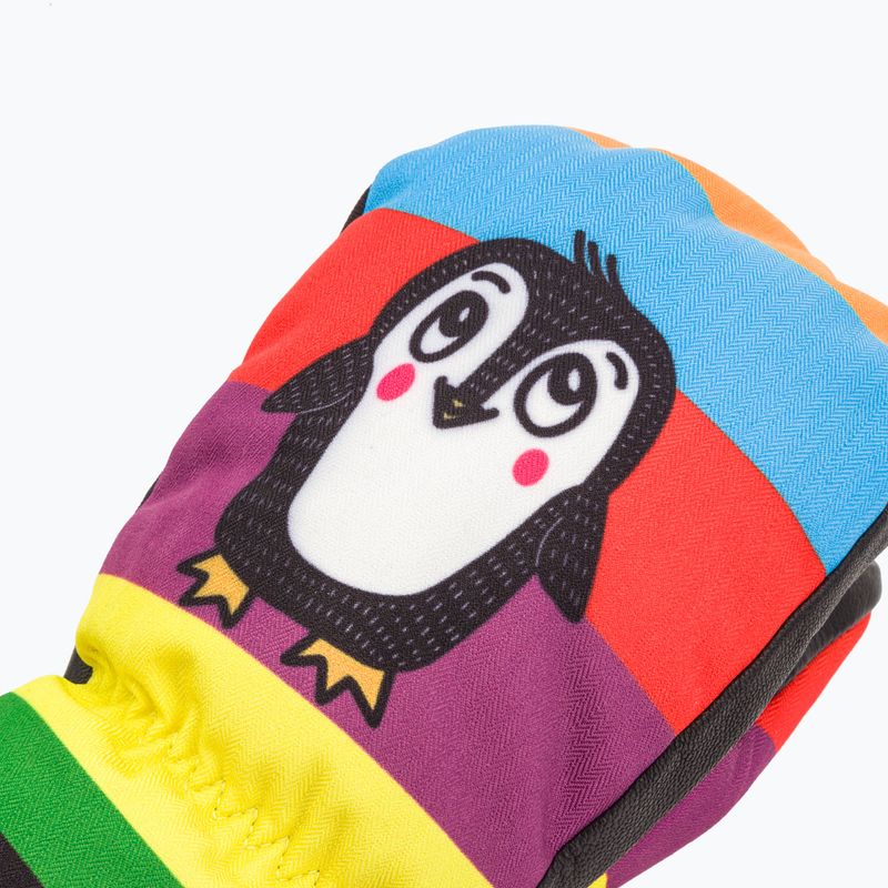 Rękawice narciarskie dziecięce Level Vertigo Mitt Teen pk rainbow 4