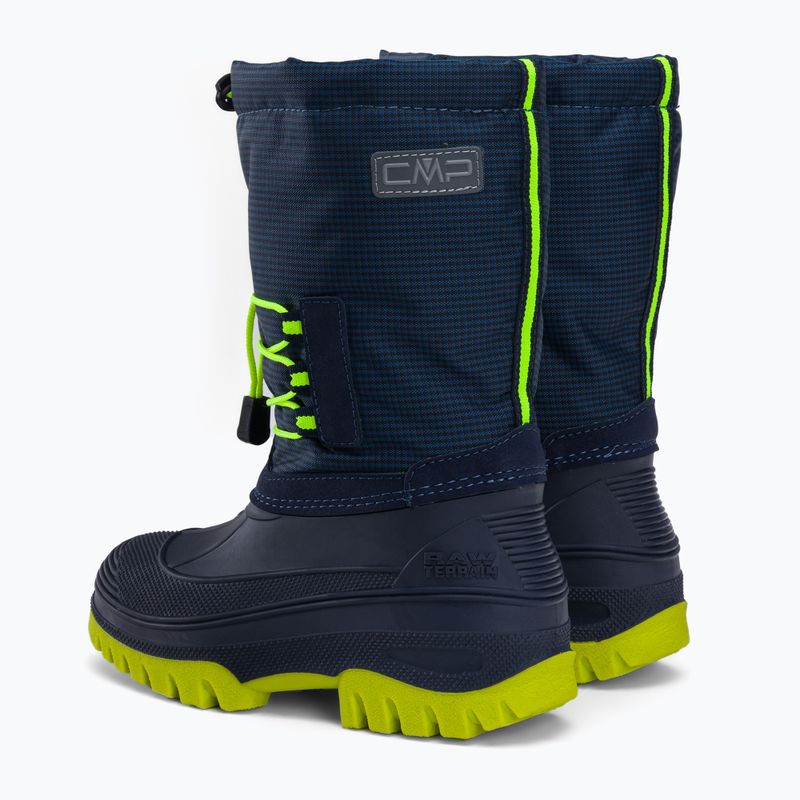 Śniegowce juniorskie CMP Ahto Snowboots Wp black/blue 3