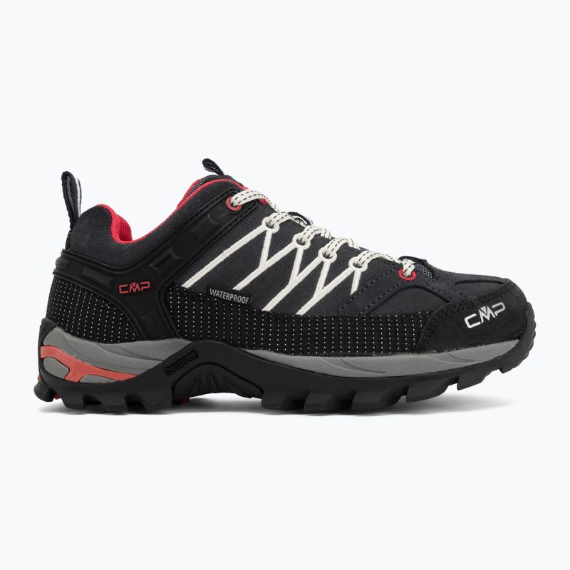Buty trekkingowe damskie CMP Rigel Low Wp antracite/off white 2