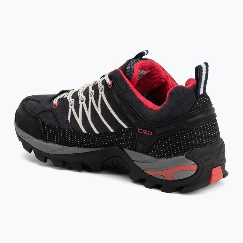 Buty trekkingowe damskie CMP Rigel Low Wp antracite/off white 3