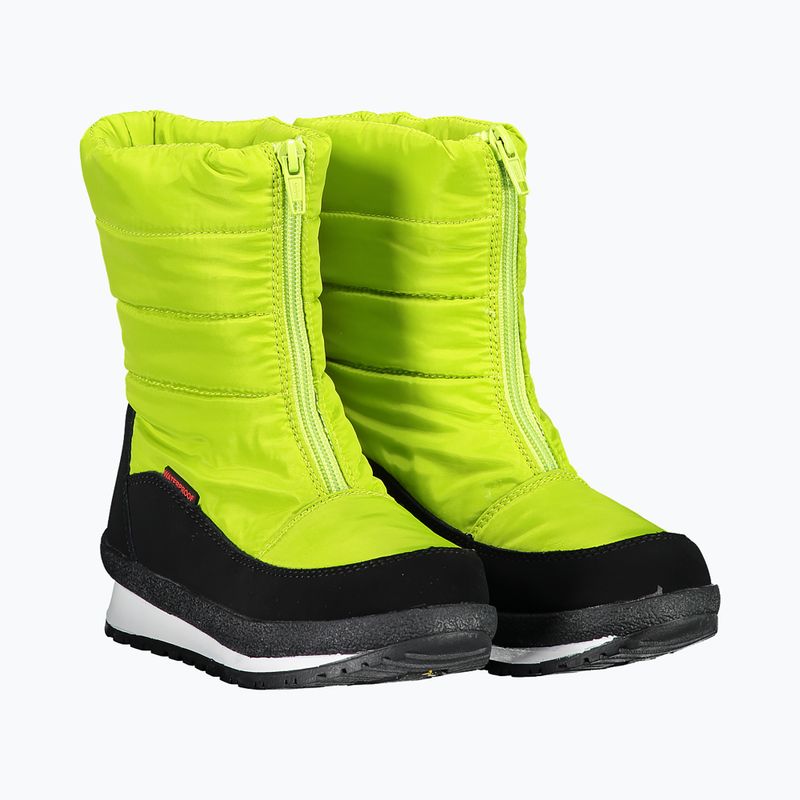 Śniegowce dziecięce CMP Rae Snowboots Wp limegreen 7