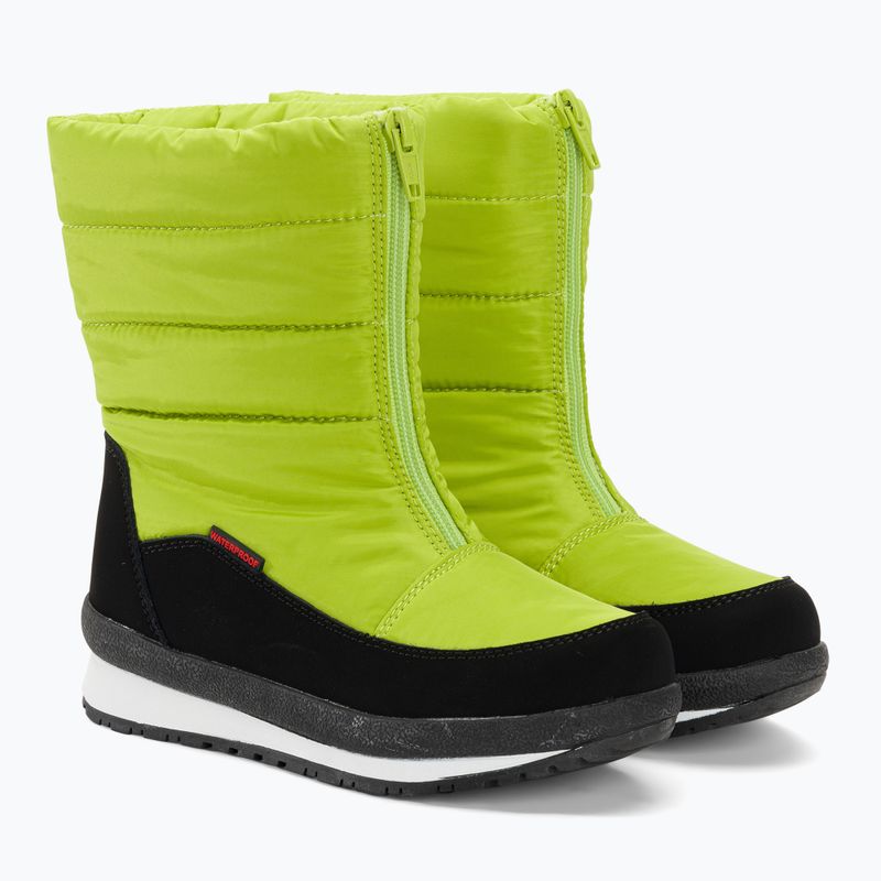 Śniegowce dziecięce CMP Rae Snowboots Wp limegreen 4