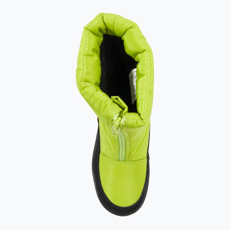 Śniegowce dziecięce CMP Rae Snowboots Wp limegreen 6