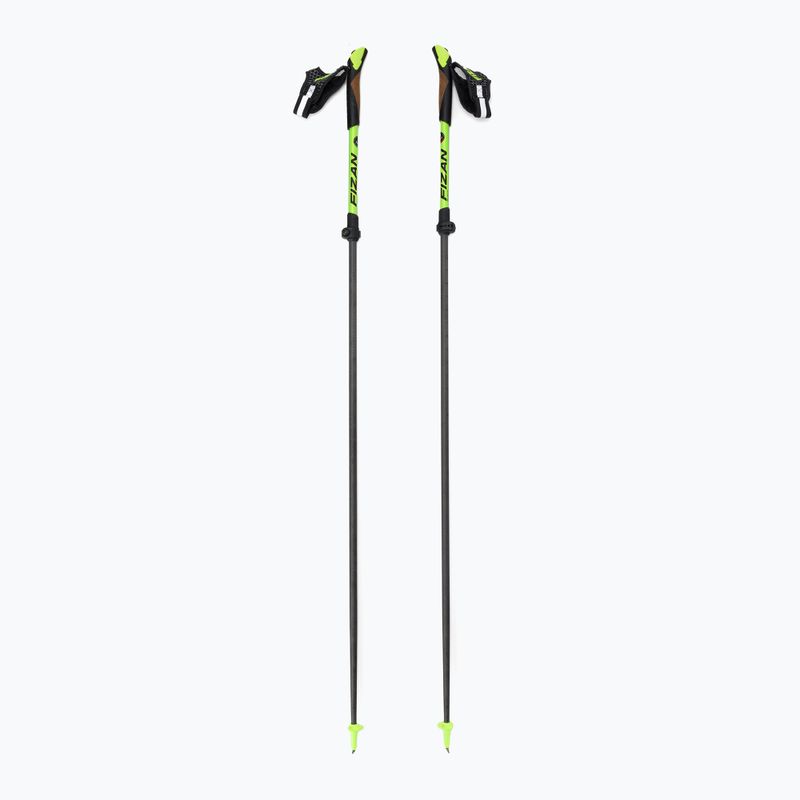 Kije nordic walking Fizan Carbon Pro yellow