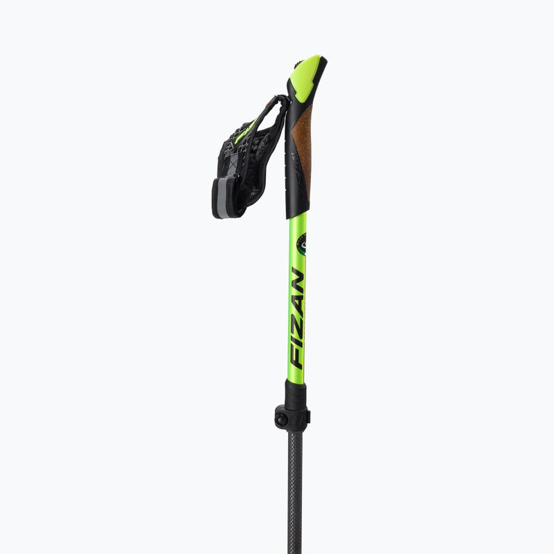 Kije nordic walking Fizan Carbon Pro yellow 2