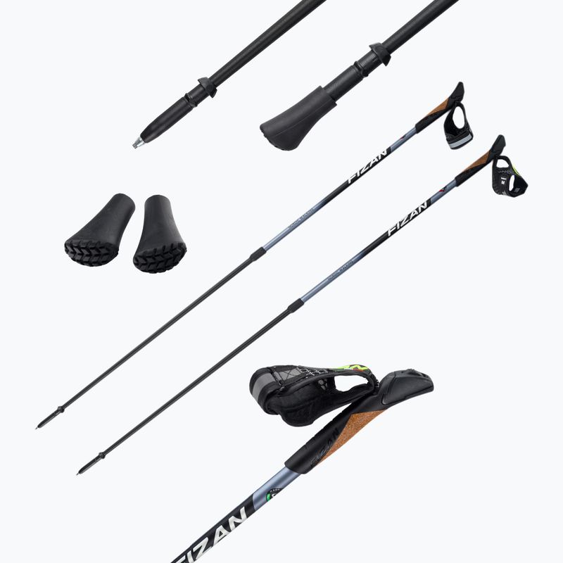 Kije nordic walking Fizan Speed black 5