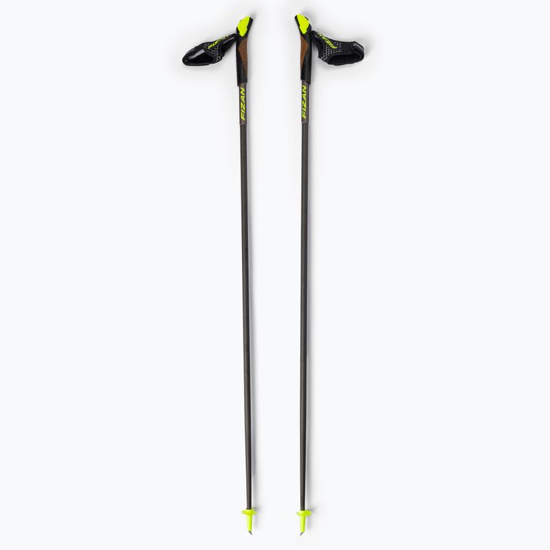 Kije nordic walking Fizan Carbon 3K grey S21 CA08