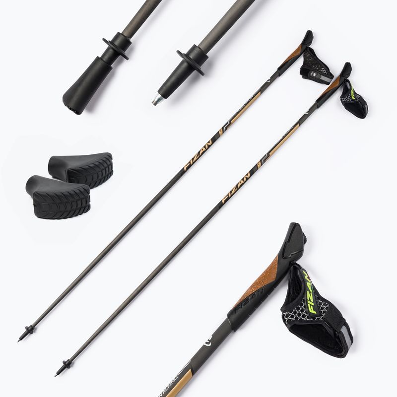 Kije nordic walking Fizan Runner 2021 gold 6