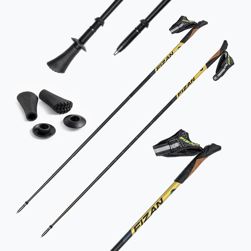 Kije nordic walking Fizan Lite yellow 4