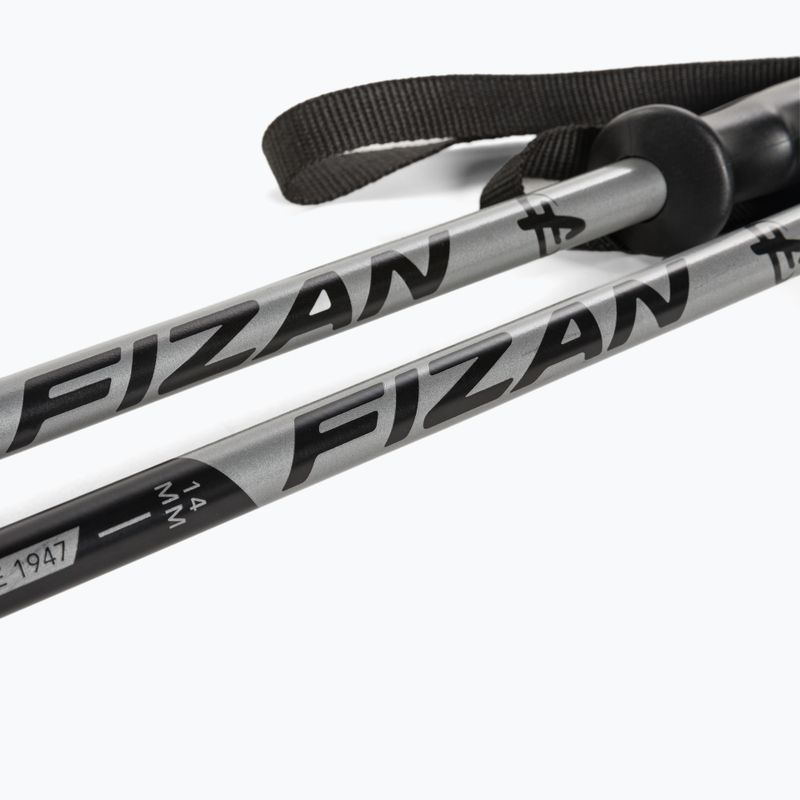 Kije narciarskie dziecięce Fizan Storm Jr grey 4