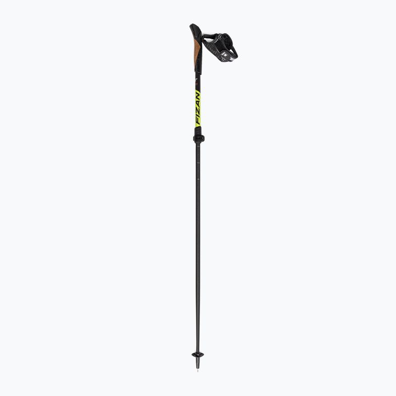Kije nordic walking Fizan Tecno Race yellow/grey 2