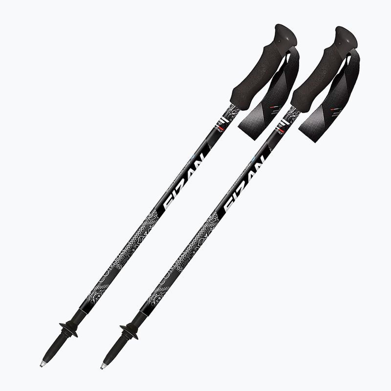 Kije trekkingowe Fizan Compact MS black