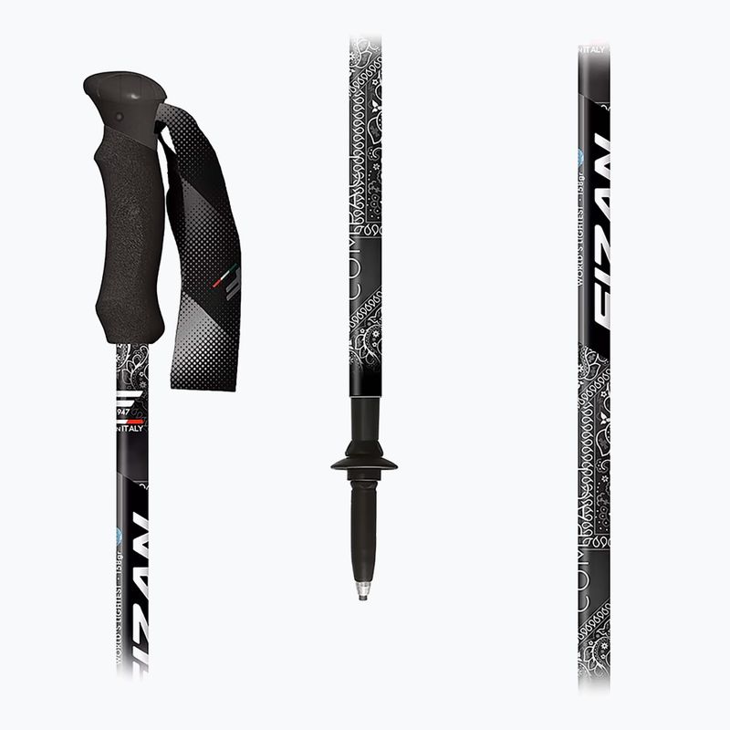 Kije trekkingowe Fizan Compact MS black 2