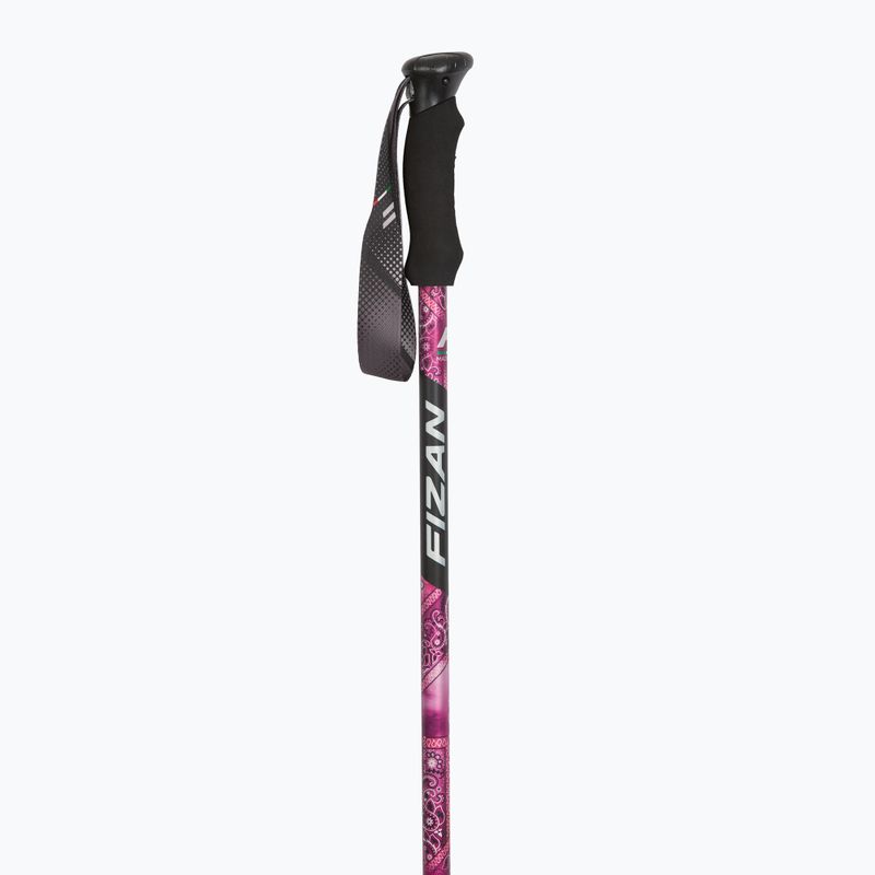 Kije trekkingowe Fizan Compact MS magenta 2