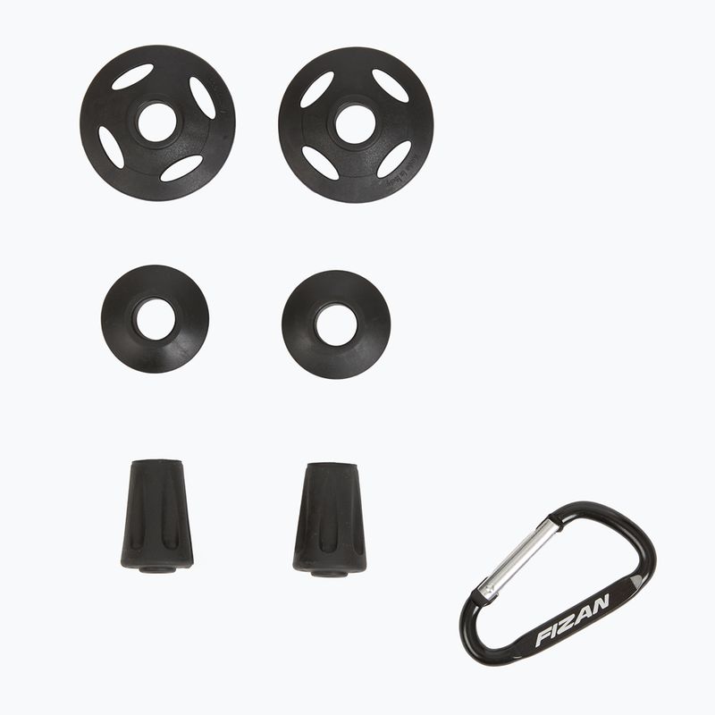 Kije trekkingowe Fizan Compact red 7