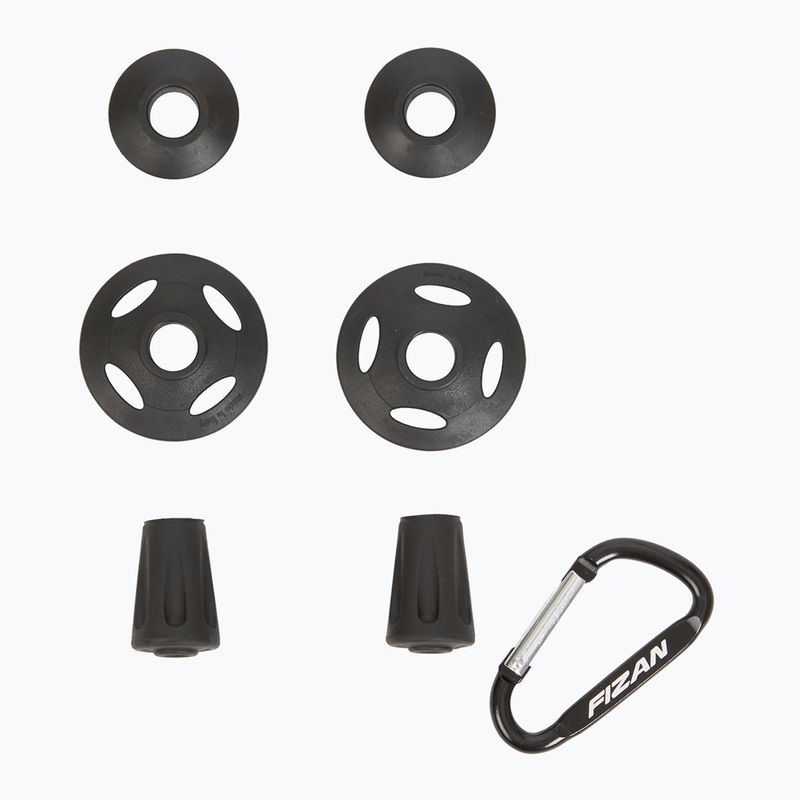 Kije trekkingowe Fizan Prestige A/S red 7