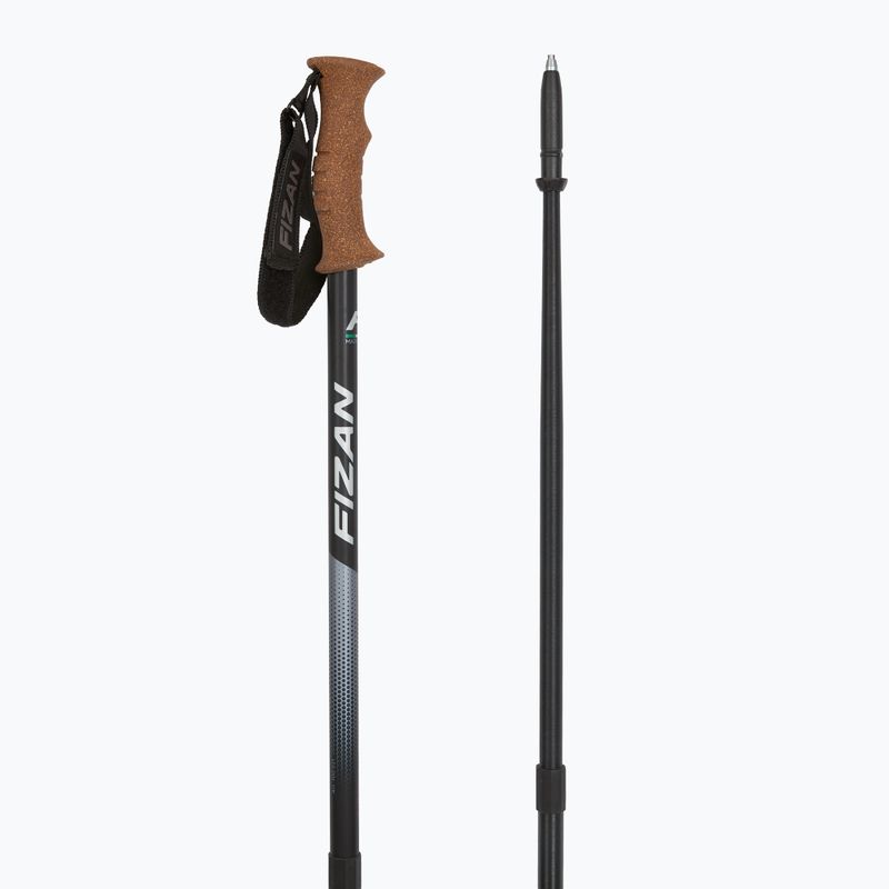 Kije trekkingowe Fizan Tierra grey/coral 3