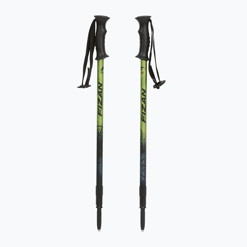 Kije trekkingowe Fizan Explorer lime/gray 5
