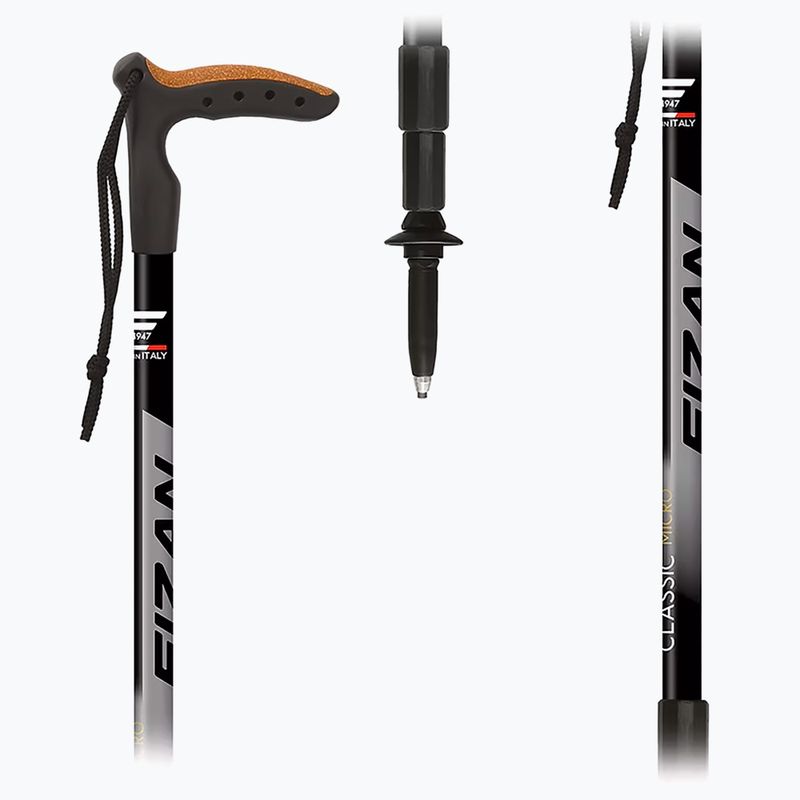 Kij nordic walking Fizan Classic Micro grey 2