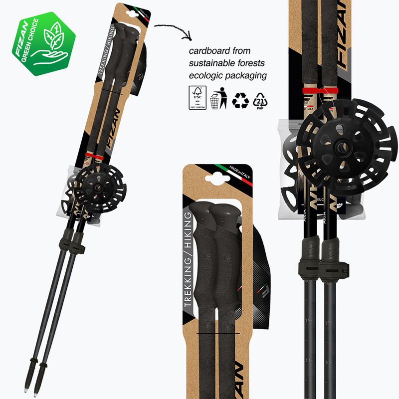 Kije trekkingowe Fizan Aria beige 9