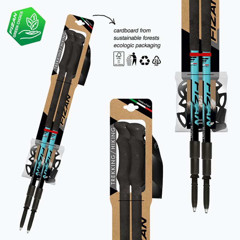 Kije trekkingowe Fizan Lhotse light blue 8