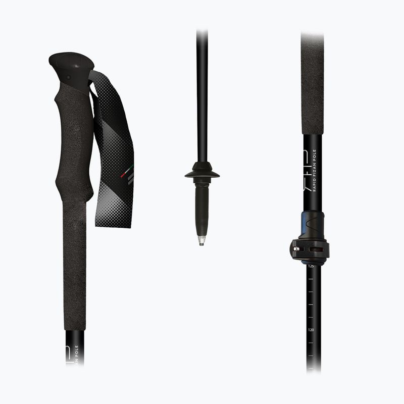 Kije trekkingowe Fizan RFP Touring black 4