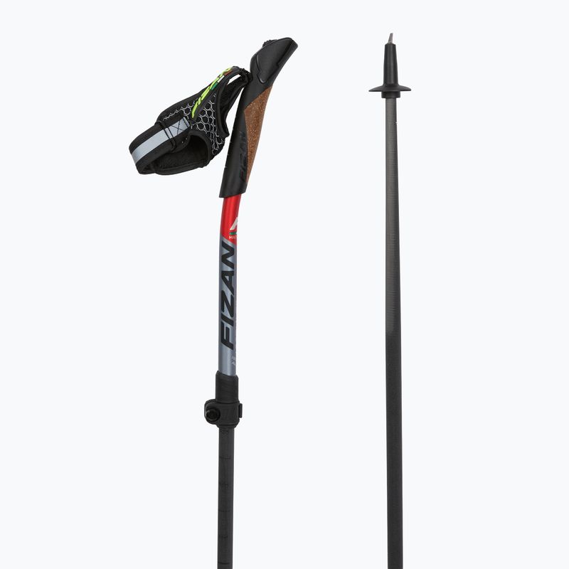 Kije nordic walking Fizan Carbon Pro Impulse red 3