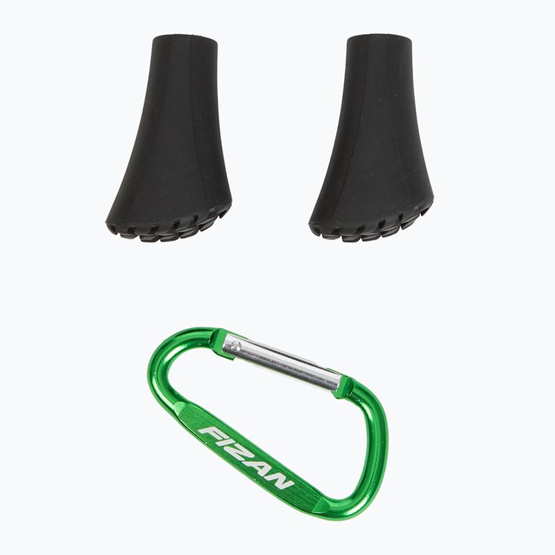 Kije nordic walking Fizan Carbon Pro Impulse red 7