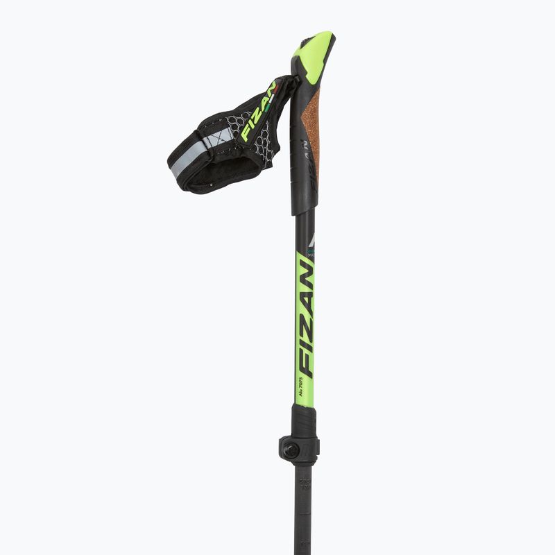 Kije nordic walking Fizan Carbon Pro yellow 2