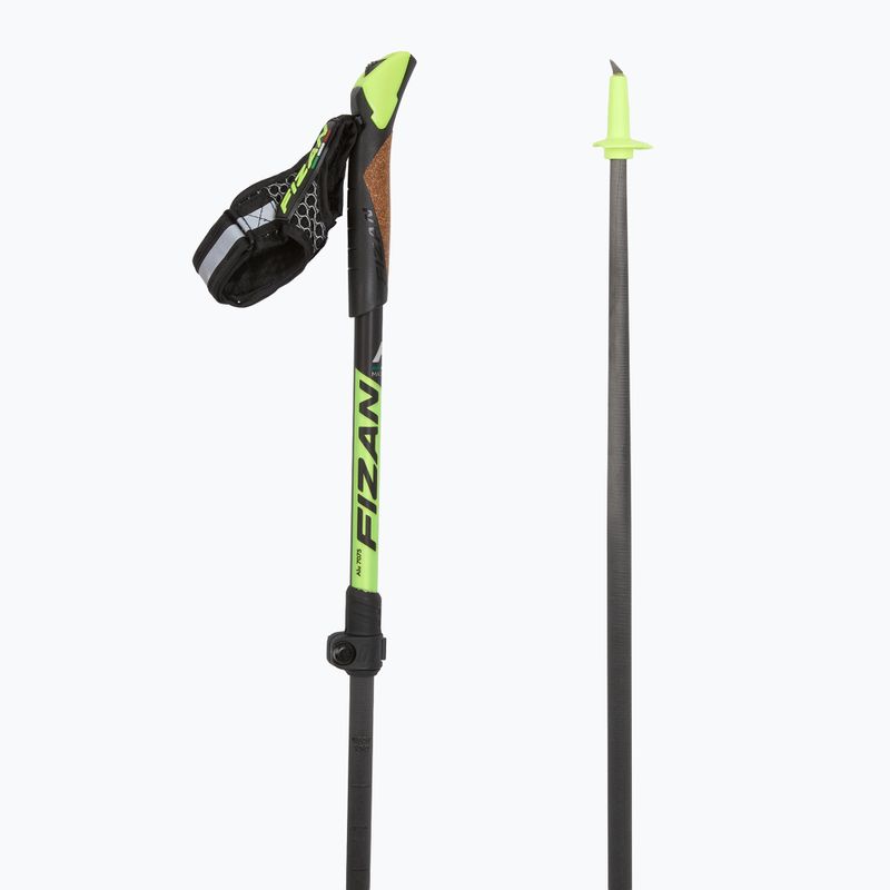 Kije nordic walking Fizan Carbon Pro yellow 3