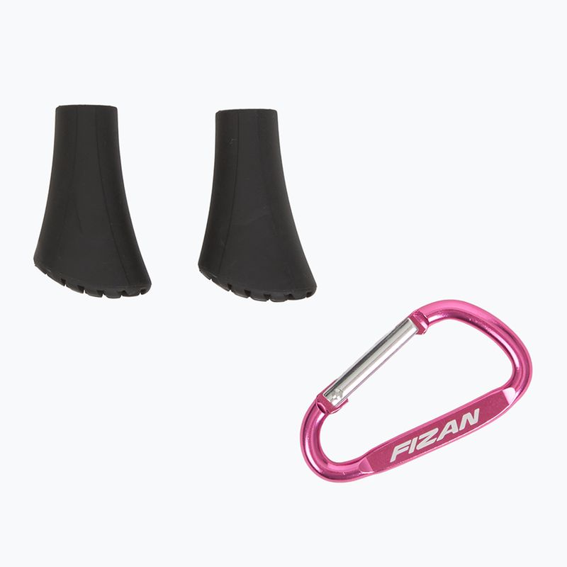 Kije nordic walking Fizan Carbon Pro yellow 7