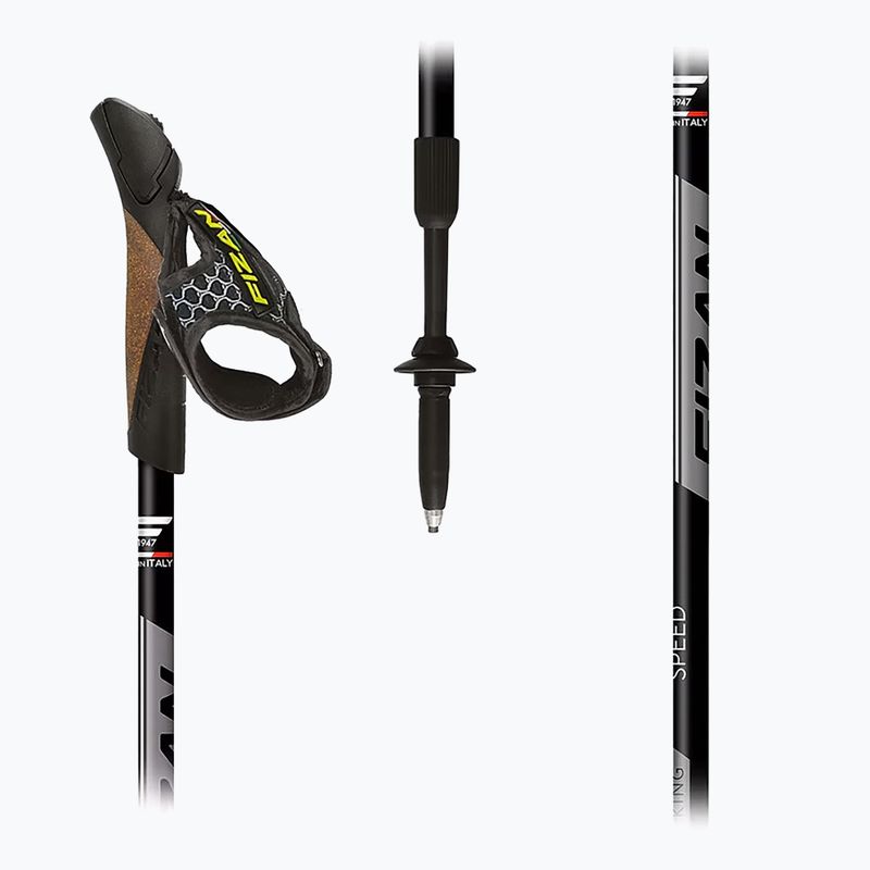 Kije nordic walking Fizan Speed 100043 black 2