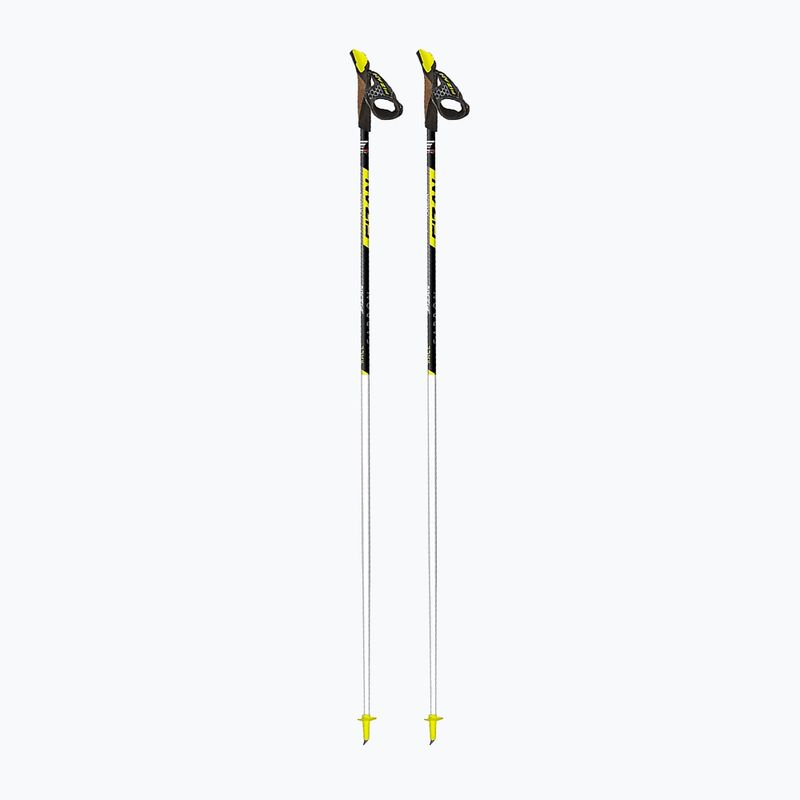 Kije nordic walking Fizan Carbon Race 2025 yellow 12