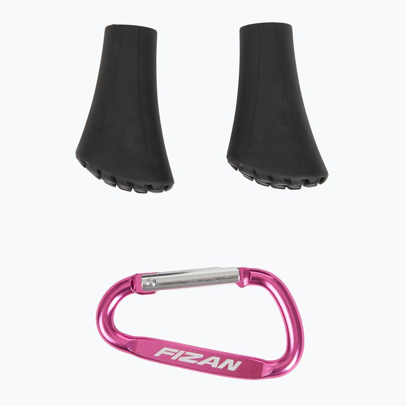 Kije nordic walking Fizan Carbon Race 2025 yellow 6