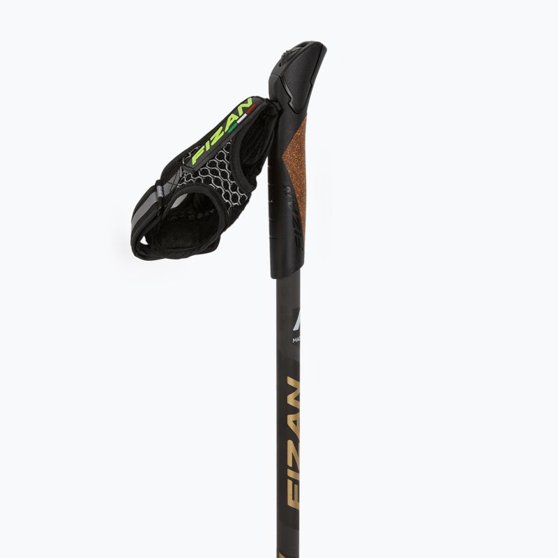 Kije nordic walking Fizan Runner 100063 gold 2