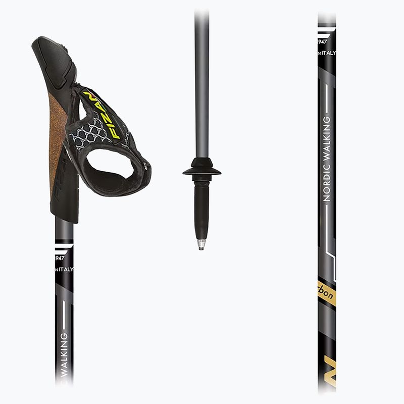 Kije nordic walking Fizan Runner gold 2