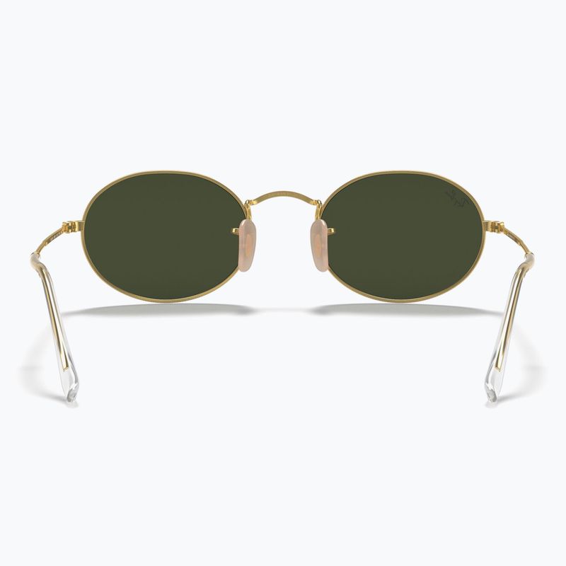 Okulary przeciwsłoneczne Ray-Ban Oval arista gold/green g-15 5