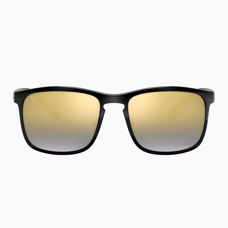 Okulary przeciwsłoneczne Ray-Ban Rb4264 Polarized+ Lenses polarized black/blue gold polarized+ 2