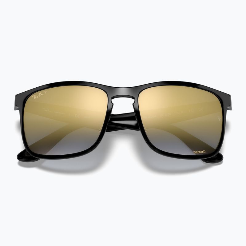 Okulary przeciwsłoneczne Ray-Ban Rb4264 Polarized+ Lenses polarized black/blue gold polarized+ 3