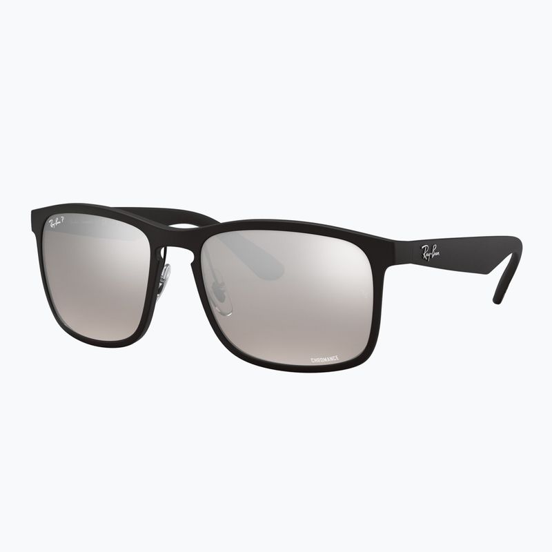 Okulary przeciwsłoneczne Ray-Ban Rb4264 Polarized+ Lenses matt black/silver polarized+ 3