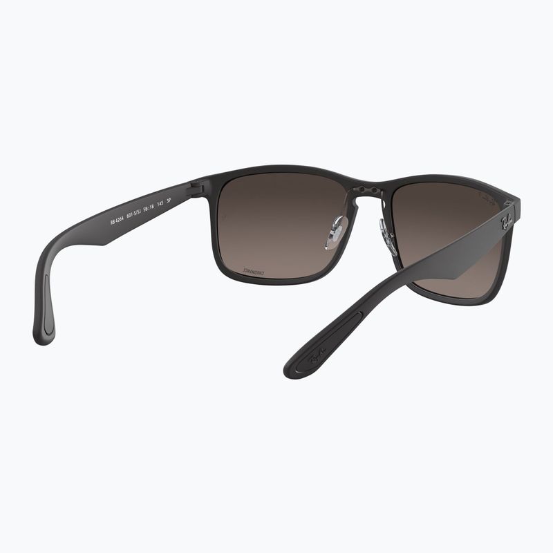 Okulary przeciwsłoneczne Ray-Ban Rb4264 Polarized+ Lenses matt black/silver polarized+ 5