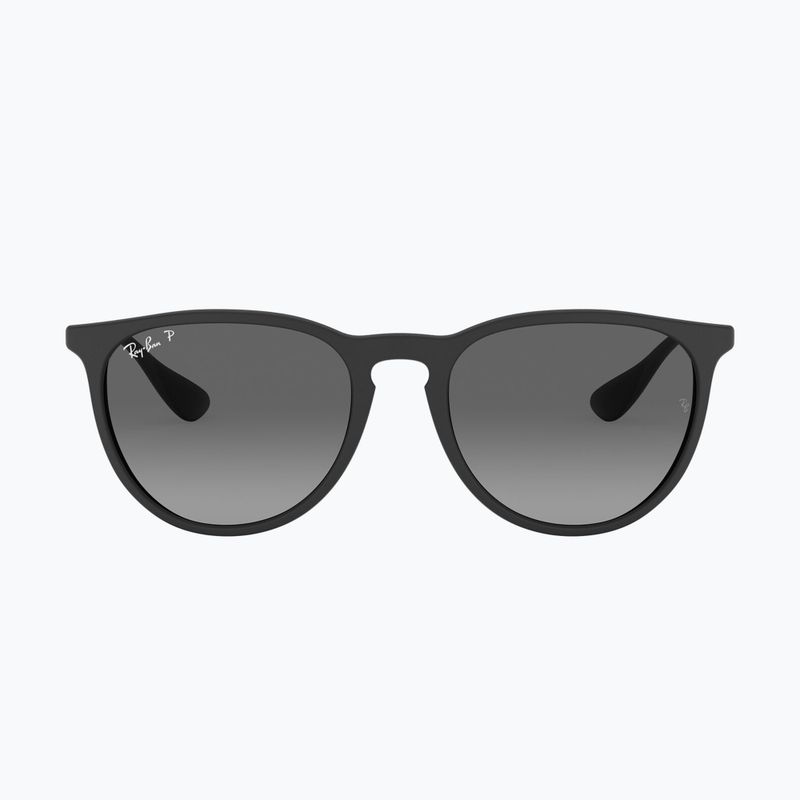 Okulary przeciwsłoneczne Ray-Ban Erika matt black/grey 2