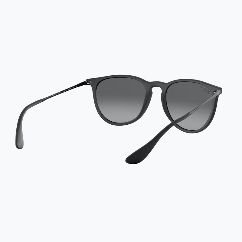 Okulary przeciwsłoneczne Ray-Ban Erika matt black/grey 6