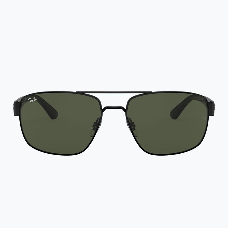 Okulary przeciwsłoneczne Ray-Ban RB3663 black/green g-15 2