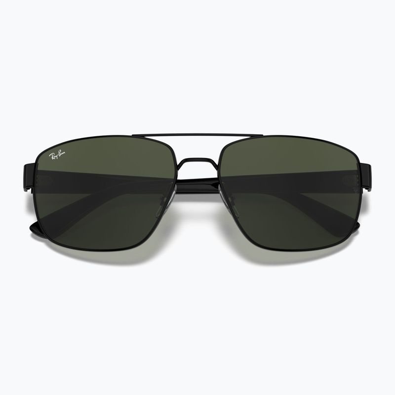 Okulary przeciwsłoneczne Ray-Ban RB3663 black/green g-15 3