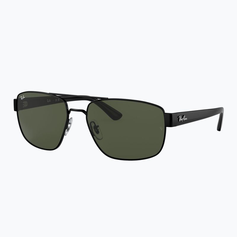 Okulary przeciwsłoneczne Ray-Ban RB3663 black/green g-15 4