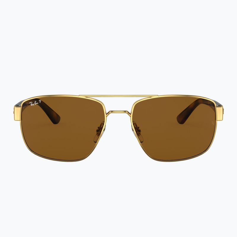 Okulary przeciwsłoneczne Ray-Ban RB3663 arista gold/brown 2